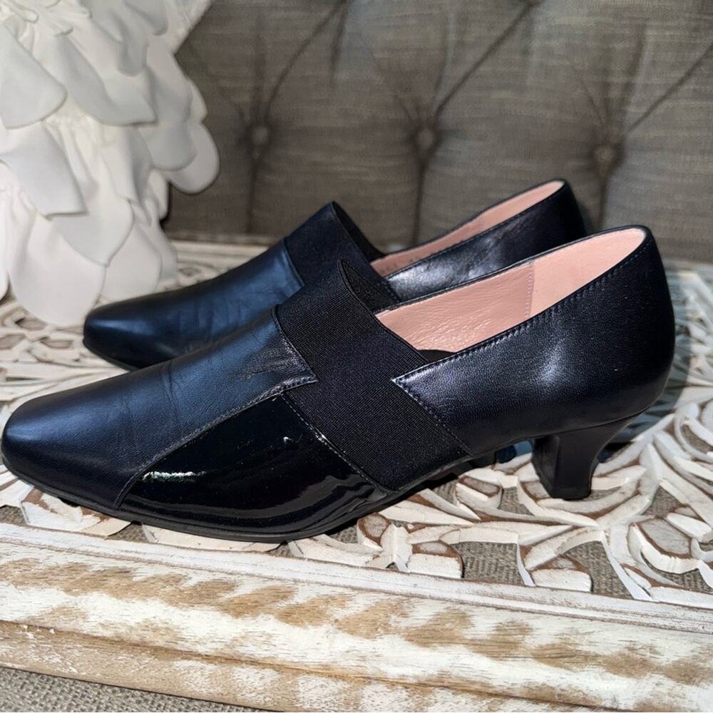 Beautifeel Navy Blue Kitten Pump Heels Dress Shoes Women’s 39 US 8.5